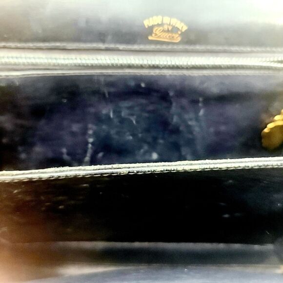 Gucci Leather Satchel Bag - Picture 4 of 7